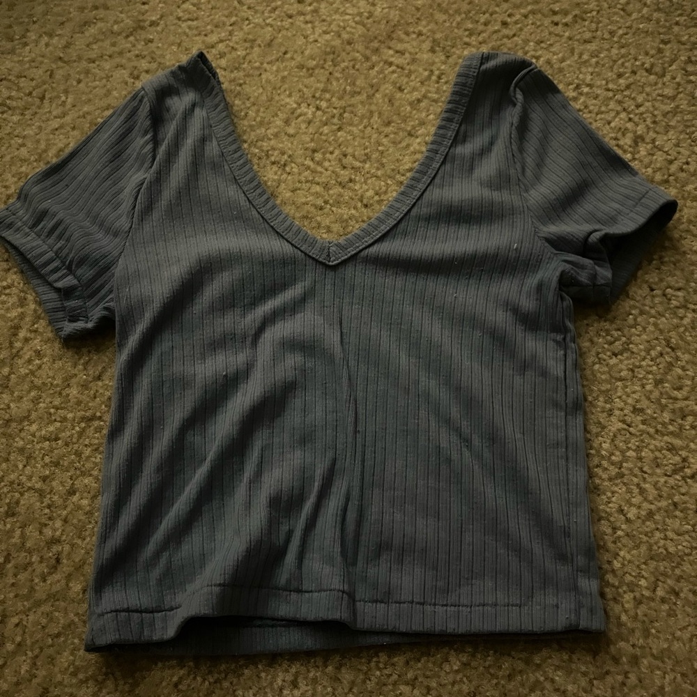 Pacsun short sleeve cropped top!